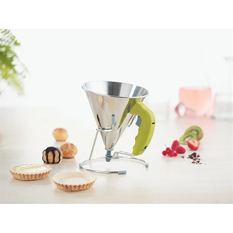 De Buyer Entonnoir à Piston Vert 4 De Buyer Entonnoir à Piston Vert – Image 2