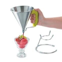 De Buyer Entonnoir à Piston Vert 8 De Buyer Entonnoir à Piston Vert -Cuisine Appareils Magasin 67351 2 1 Entonnoir a piston vert De Buyer