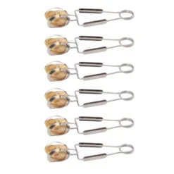 Lot De 6 Pinces à Escargot Inox -Cuisine Appareils Magasin 67971 1 2 Lot de 6 pinces a escargot inox Roger Orfevre