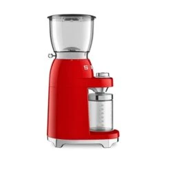 Smeg Broyeur à Café Rouge 150 W CGF01RDEU -Cuisine Appareils Magasin 700012 2 1 Broyeur a cafe rouge 150 W CGF01RDEU Smeg