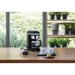 KitchenAid Machine à Café électrique Onyx 1,7 L 1100 W 5KCM1209EOB -Cuisine Appareils Magasin 700028 2 1 Machine a cafe electrique onyx 1 7 L 1100 W 5KCM1209EOB Kitchenaid