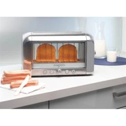 Magimix Toaster Vision Panoramique Chrome 11538 -Cuisine Appareils Magasin 70002 1 17 Toaster Vision Panoramique chrome 11538 Magimix