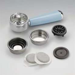 Ariete Machine à Café Expresso Vintage Celeste 0,9 L 1389 3 -Cuisine Appareils Magasin 700056 3 1 Machine a cafe Expresso Vintage Celeste 0 9 L 1389 3 Ariete