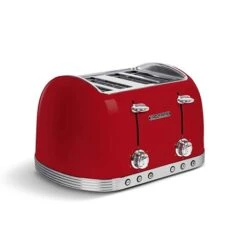 Schneider® Grille-pain 4 Fentes 1630 W SCT04R Rouge -Cuisine Appareils Magasin 700089 1 1 Grille pain 4 fentes 1630 W SCT04R rouge Schneider
