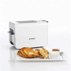 Bosch Toaster Styline Blanc Inox TAT8611 -Cuisine Appareils Magasin 70078 1 31 Toaster Styline blanc inox TAT8611 Bosch