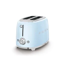 Smeg Toaster 2 Tranches Bleu Azur 950 W TSF01PBEU -Cuisine Appareils Magasin 701002 2 1 Toaster 2 tranches bleu azur 950 W TSF01PBEU Smeg