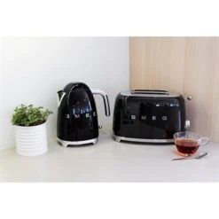 Smeg Toaster 2 Fentes Noir 950 W TSF01BLEU 9 Smeg Toaster 2 Fentes Noir 950 W TSF01BLEU -Cuisine Appareils Magasin 70280 3 5 Toaster 2 fentes noir 950 W TSF01BLEU Smeg