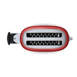 Smeg Grille-pain 4 Tranches Rouge 1500 W TSF02RDEU -Cuisine Appareils Magasin 70287 2 5 Grille pain 4 tranches rouge 1500 W TSF02RDEU Smeg