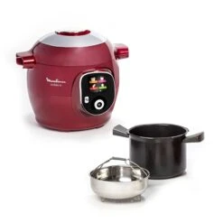Moulinex Multicuiseur électrique Intelligent Cookéo 6 L 1600 W Rouge -Cuisine Appareils Magasin 711015 1 1 Multicuiseur electrique intelligent Cookeo 6 L 1600 W rouge Moulinex