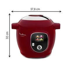Moulinex Multicuiseur électrique Intelligent Cookéo 6 L 1600 W Rouge -Cuisine Appareils Magasin 711015 3 1 Multicuiseur electrique intelligent Cookeo 6 L 1600 W rouge Moulinex