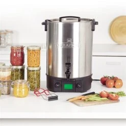 Stérilisateur Inox électrique 30 Litres Automatique 2200 W -Cuisine Appareils Magasin 713007 2 1 Sterilisateur inox electrique 30 litres automatique 2200 W Le Pratique