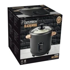 Bestron Cuiseur à Riz 1,8L Poignées Bambou -Cuisine Appareils Magasin 713014 4 1 Cuiseur a riz 1 8L poignees bambou Bestron