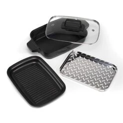 Cuisinart Multicuiseur électrique Cooking 4,7 L 1400 W Bleu Nuit -Cuisine Appareils Magasin 713018 2 3 Multicuiseur electrique Cooking 4 7 L 1400 W bleu nuit Cuisinart