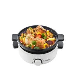 Tajine électrique Céramique 4 Personnes 1000 W Blanc -Cuisine Appareils Magasin 714004 3 1 Tajine electrique ceramique 4 personnes 1000 W blanc Simeo