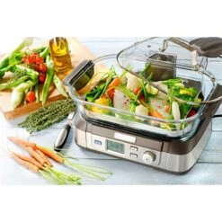 Cuisinart Cuiseur Vapeur Digital CookFresh STM1000E -Cuisine Appareils Magasin 71569 3 8 Cuiseur vapeur Digital CookFresh STM1000E Cuisinart