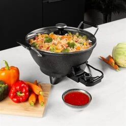 Princess Wok électrique 7 L 1400 W 01.162389.01.001 -Cuisine Appareils Magasin 718001 3 2 Wok electrique 7 L 1400 W 01 162389 01 001 Princess