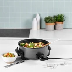 Tristar Faitout électrique 5 L Avec Couvercle 1 500 W PZ-9135 -Cuisine Appareils Magasin 718002 3 2 Faitout electrique 5 L avec couvercle 1 500 W PZ 9135 Tristar