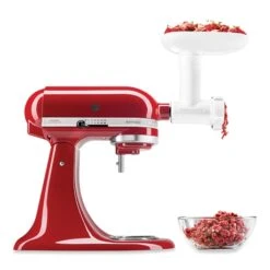 KitchenAid Kit 3 Accessoires Passoire à Fruit Et Légume, Tranche Râpe Et Hachoir 5KSMFPPC -Cuisine Appareils Magasin 720020 1 3 Kit 3 accessoires Passoire a fruit et legume tranche rape et hachoir 5KSMFPPC Kitchenaid