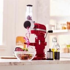 KitchenAid Tranchoir Et Râpes Cylindre 5KSMVSA Pour Robot Artisan -Cuisine Appareils Magasin 72107 2 3 Tranchoir et rapes cylindre 5KSMVSA pour robot Artisan Kitchenaid