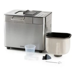 Domo Machine à Pain Automatique - 18 Programmes 500 W B3971 -Cuisine Appareils Magasin 728029 2 4 Machine a pain automatique 18 programmes 500 W B3971 Domo