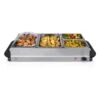 Tristar Chauffe Plat 4 Compartiments 6,8 L - 300 W -Cuisine Appareils Magasin 740013 0 1 Chauffe plat 4 compartiments 6 8 L 300 W Tristar
