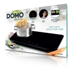 Domo Plaque Induction Double 3500 W DO333IP -Cuisine Appareils Magasin 740021 3 2 Plaque induction double 3500 W DO333IP Domo