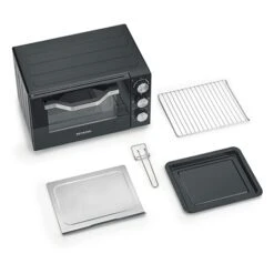 SEVERIN Mini Four Noir 20 L 1380 W TO2070 -Cuisine Appareils Magasin 740037 2 1 Mini four noir 20 L 1380 W TO2070 Severin