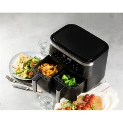 Domo Déli Fryer Double Fry Zone 2 X 4L -Cuisine Appareils Magasin 740074 1 1 Deli Fryer double fry zone 2 x 4L Domo