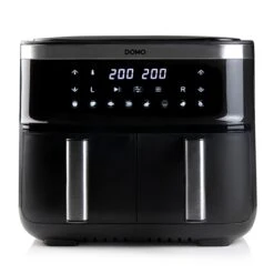 Domo Déli Fryer Double Fry Zone 2 X 4L -Cuisine Appareils Magasin 740074 2 1 Deli Fryer double fry zone 2 x 4L Domo