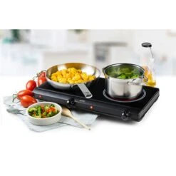 Domo Plaque De Cuisson En Céramique DO339KP -Cuisine Appareils Magasin 740075 4 1 Plaque de cuisson en ceramique DO339KP Domo