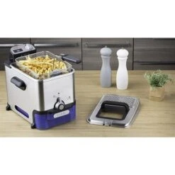 Friteuse Semi-pro Oleo Clean Inox FR804000 -Cuisine Appareils Magasin 75059 1 2 Friteuse semi pro Oleo Clean inox FR804000 Seb
