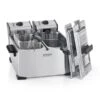 Friteuse Inox Double Cuve 7 L 4000 W KCPFR70X -Cuisine Appareils Magasin 758003 0 1 Friteuse inox double cuve 7 L 4000 W KCPFR70X Kitchen Chef Professional