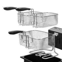 Princess Friteuse 5 L - Habillage En Acier -Cuisine Appareils Magasin 758005 3 2 Friteuse 5 L Habillage en acier Princess