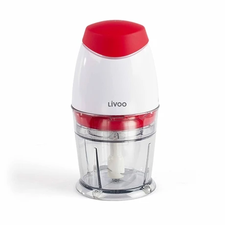LIVOO Mini Hachoir électrique Rouge 25 Cl 160 W DOP118R 3 LIVOO Mini Hachoir électrique Rouge 25 Cl 160 W DOP118R