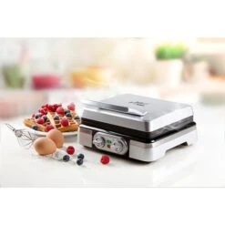 Domo Gaufrier En Métal Plaques Antiadhérentes 1400 W DO9149W -Cuisine Appareils Magasin 760279 4 1 Gaufrier en metal plaques antiadherentes 1400 W DO9149W Domo