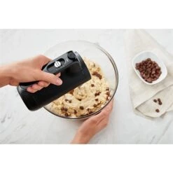 KitchenAid Batteur à Main électrique Sans Fil 7 Vitesses Noir Réglisse 5KHMB732EBM -Cuisine Appareils Magasin 760357 3 1 Batteur a main electrique sans fil 7 vitesses noir reglisse 5KHMB732EBM Kitchenaid