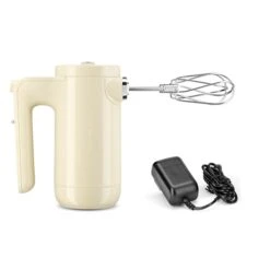 KitchenAid Batteur à Main électrique Sans Fil 7 Vitesses Crème 5KHMB732EAC -Cuisine Appareils Magasin 760358 2 2 Batteur a main electrique sans fil 7 vitesses creme 5KHMB732EAC Kitchenaid