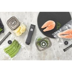 Caso Pompe De Mise Sous Vide électrique Vacu One Touch Eco-Set Avec Accessoires -Cuisine Appareils Magasin 760363 3 1 Pompe de mise sous vide electrique Vacu One Touch Eco Set avec accessoires Caso