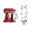 KitchenAid Robot Artisan Rouge Empire 5KSM175PS Avec Accessoires Supplémentaires -Cuisine Appareils Magasin 761001 0 5 Robot artisan Rouge Empire 5KSM175PS avec accessoires supplementaires Kitchenaid