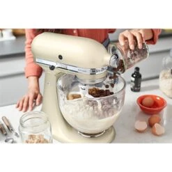 KitchenAid Robot Artisan Crème 5KSM175PS Avec Accessoires Supplémentaires -Cuisine Appareils Magasin 761003 4 6 Robot artisan creme 5KSM175PS avec accessoires supplementaires Kitchenaid