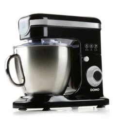 Domo Robot Pâtissier 6 L 1200 W DO1023KR Noir -Cuisine Appareils Magasin 761026 3 2 Robot patissier 6 L 1200 W DO1023KR noir Domo