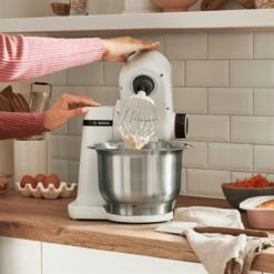 Bosch Robot Patissier MUM Serie 2 700 W Blanc MUMS2EW00 -Cuisine Appareils Magasin 761033 3 2 Robot patissier MUM Serie 2 700 W blanc MUMS2EW00 Bosch