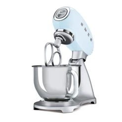 Smeg Robot Sur Socle Bleu Azur 800 W SMF02PBEU -Cuisine Appareils Magasin 761040 2 1 Robot sur socle Bleu azur 800 W SMF02PBEU Smeg