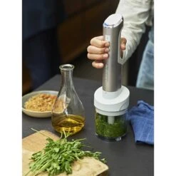 Cuisinart Mixeur Plongeant Argenté Sans Fil 3 En 1 RHB100E -Cuisine Appareils Magasin 761053 3 2 Mixeur plongeant argente sans fil 3 en 1 RHB100E Cuisinart