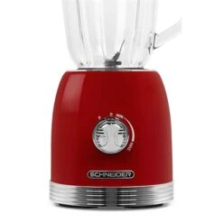 Schneider® Blender Vintage 1,5 L 800 W SCBL15R Rouge -Cuisine Appareils Magasin 761073 2 1 Blender vintage 1 5 L 800 W SCBL15R rouge Schneider