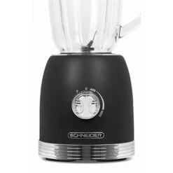 Schneider® Blender Vintage 800 W 1,5 L SCBL15B Noir -Cuisine Appareils Magasin 761074 4 1 Blender vintage 800 W 1 5 L SCBL15B noir Schneider