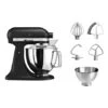 KitchenAid Robot Pâtissier Artisan à Tête Inclinable 4,8 L 300 W Noir Truffe 5KSM175PSEBK -Cuisine Appareils Magasin 761090 0 2 Robot patissier Artisan a tete inclinable 4 8 L 300 W noir truffe 5KSM175PSEBK Kitchenaid