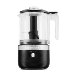 KitchenAid Hachoir électrique Sans Fil 2 Vitesses 1,18 L Noir Réglisse 5KFCB519EBM -Cuisine Appareils Magasin 761097 4 1 Hachoir electrique sans fil 2 vitesses 1 18 L noir reglisse 5KFCB519EBM Kitchenaid