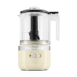 KitchenAid Hachoir électrique 2 Vitesses Sans Fil 1,18 L Crème 5KFCB519EAC -Cuisine Appareils Magasin 761098 3 1 Hachoir electrique 2 vitesses sans fil 1 18 L creme 5KFCB519EAC Kitchenaid