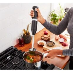 KitchenAid Mixeur Plongeant Sans Fil Noir 5KHBBV53EBM -Cuisine Appareils Magasin 761121 3 1 Mixeur plongeant sans fil noir 5KHBBV53EBM Kitchenaid